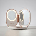 Portable Travel Makeup Mirror with LED